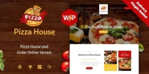 Pizza House Restaurant / Cafe / Bistro WordPress Theme 1.3.3破解版主题