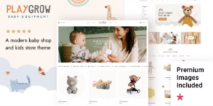 PlayGrow Baby Shop and Kids Store Theme 1.1破解版主题