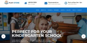 Playstone Kindergarten School WordPress Theme 1.3破解版主题