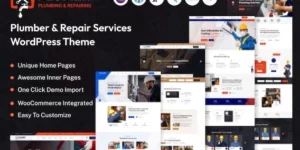 Plumer  – Plumbing Repair Services WordPress Theme 1.0.0破解版主题