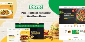 Poco Fast Food Restaurant WordPress Theme 1.9.6破解版主题
