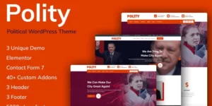 Polity Political WordPress Theme 1.0.0破解版主题