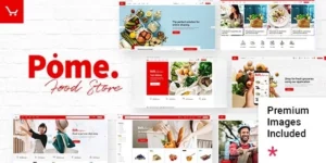Pome Food Store WordPress Theme 1.1破解版主题