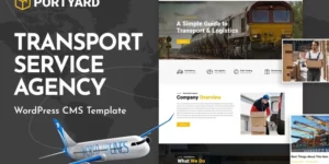 PortYard Logistics Transport WordPress Theme 1.0.0破解版主题