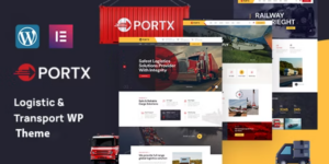 Portx Logistics and Transportation WordPress Theme 1.0.7破解版主题