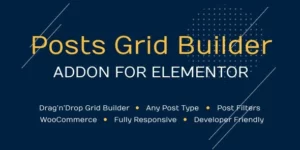 Posts Grid Builder for Elementor 2.0破解版插件