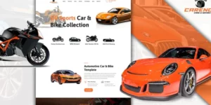 Powar-Carency Car And Automobile Showroom One Page WordPress Theme 1.0.0破解版主题