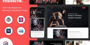 PowerGym Multipurpose Gym Fitness Bodybuilding WordPress Theme 1.0破解版主题