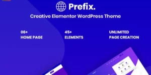Prefix Creative Responsive WordPress Theme 1.2.0破解版主题
