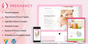 Pregnancy Medical Doctor WordPress Theme 2.6破解版主题