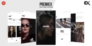 Premiex One Page Portfolio WordPress Theme 1.0破解版主题