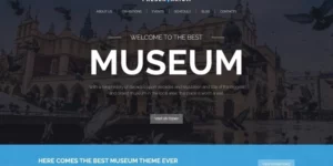 Preservarium Museum Responsive WordPress Theme 1.0.0破解版主题