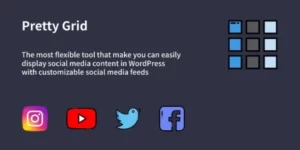 Pretty Grid WordPress Social Feed Gallery Plugin 1.1.4破解版插件