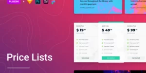 Price List for Elementor 1.0.6破解版插件