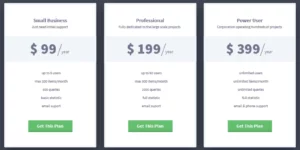 Pricing Tables by United Themes 3.3.4破解版插件
