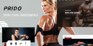 Prido – Sport Store WooCommerce Theme 1.0.2破解版主题