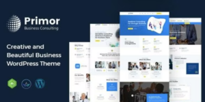 Primor Business Consulting WordPress Theme 2.3破解版主题