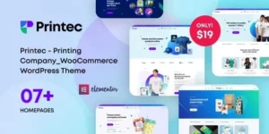 Printec Printing Company WooCommerce WordPress Theme 1.1.0破解版主题