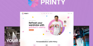 Printy – Custom Printing T-Shirt Design Theme 1.0.0破解版主题