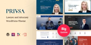 Privsa Attorney and Lawyer WordPress Theme 2.2.3破解版主题