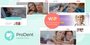 ProDent | Dental Clinic Healthcare Doctor WordPress Theme + Elementor + RTL 1.5.9破解版主题