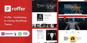 Proffer Fundraising Charity WordPress Theme 1.0破解版主题