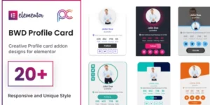 Profile Card addon for elementor 1.0破解版插件