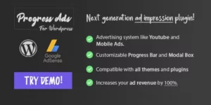 Progress Ads WordPress Adsense Banner Plugin 1.3.2破解版插件