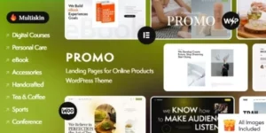 Promo Landing Pages for Online Products WordPress Theme 1.0.0破解版主题
