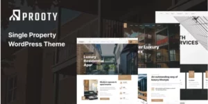 Prooty Single Property WordPress Theme 1.0.7破解版主题