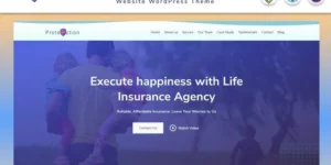 Protection Insurance Agency Website WordPress Theme 2.0破解版主题