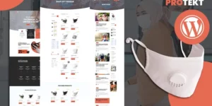 Protekt Medical Face Mask Store WooCommerce Theme WordPress Theme 1.0.1破解版主题