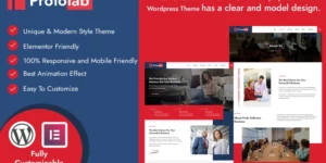 Prototab Multipurpose Business WordPress Theme 1.0.0破解版主题