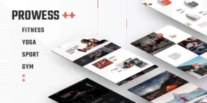 Prowess Fitness and Gym Theme 2.1.0破解版主题