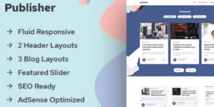 Publisher by MyThemeShop 1.0.8破解版主题
