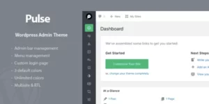 Pulse WordPress Admin Theme 1.1.2破解版主题