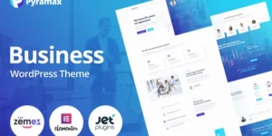 Pyramax Consulting Classic WordPress Elementor Theme WordPress Theme 1.0.1破解版主题