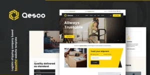 Qesco | Logistic Shipping Company WordPress Theme 1.0.0破解版主题