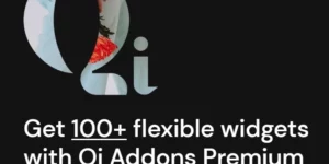 Qi Addons For Elementor Premium 1.7.8破解版插件