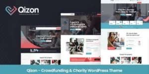 Qizon Crowdfunding Charity WordPress Theme 1.0.2破解版主题