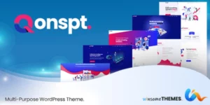 Qonspt Isometric MultiPurpose WordPress Theme 1.0.3破解版主题