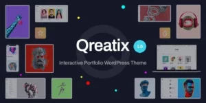 Qreatix – Interactive Portfolio WordPress Theme 1.6.6破解版主题