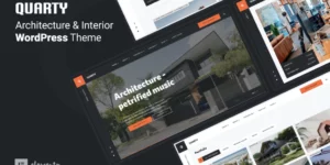 Quarty Architecture Interior Design WordPress 1.3.2破解版主题