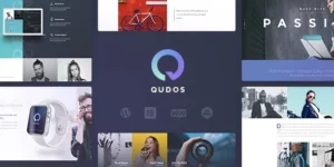 Qudos Creative Portfolio Agency 1.4.8破解版主题