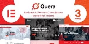 Quera – Business Consultancy WordPress Theme 1.0破解版主题