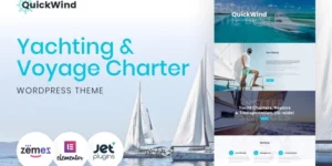 QuickWind WordPress Yacht Charter Theme WordPress Theme 1.0.1破解版主题