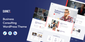 Quinet Business Consulting WordPress Theme 2.3破解版主题