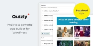Quizly  – Intuitive Powerful Quiz Plugin for WordPress 1.0.2破解版插件