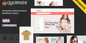 Quoifashi Fashion and Accessories WooCommerce Theme 1.0破解版主题