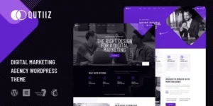 Qutiiz – Digital Marketing Agency WordPress Theme 1.2.1破解版主题